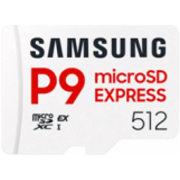 SAMSUNG P9 EXPRESS 512 GB MICROSD ZIBATMIŅAS KLASE