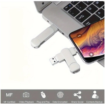 USB atmiņas karte Zibatmiņas disks iPhone, ārējā a