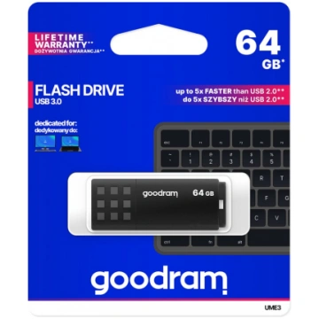 GOODRAM memory USB UME3 64GB USB 3.0 Black ( UME3 