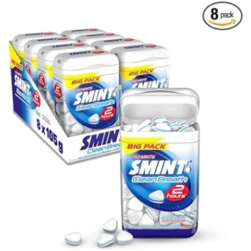 SMINT 2H Clean Breath Peppermint, 8 lielas 150 pip