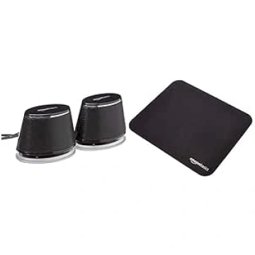 Amazon Basics - PC Speakers with Dynamic Sound USB