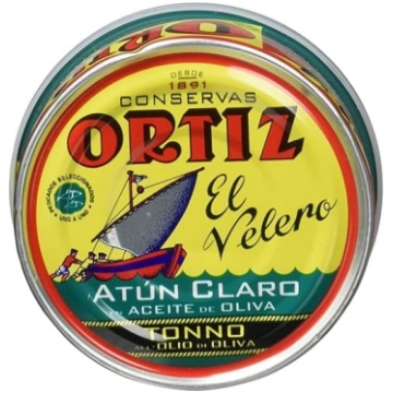 Conservas Ortiz Atún Claro Finest dzeltenspuru tun