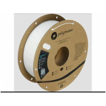 Polymaker High Speed PLA materiāls PolySonic White