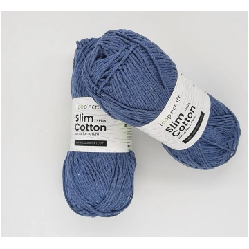 Slim Blue Jeans Recycled Cotton 100gr - 5 pezzi