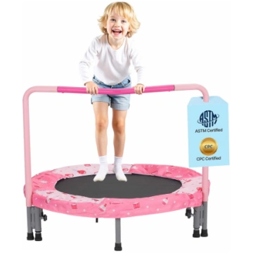VEVOR 91cm bērnu batuts, salokāms mini batuts ar r