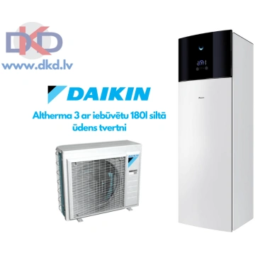 Daikin Altherma 7.5kW EHVX08S18E9W / ERGA08EVH kW 