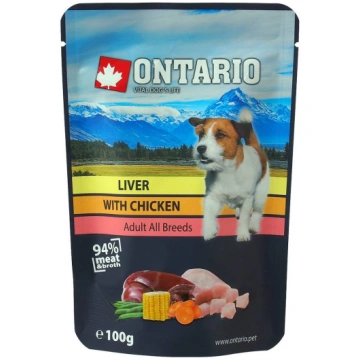 Ontario Dog Liver With Chicken In Broth konservi s