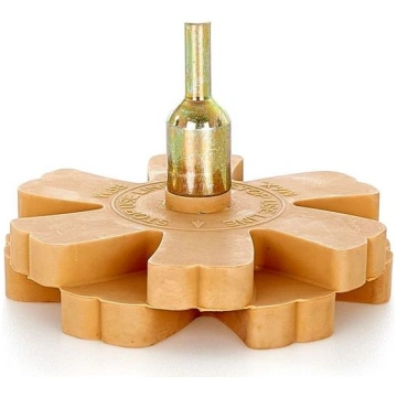 Gumijas disks līmes noņemšanai + adapteris (robots