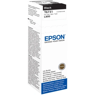 Epson T6731 - black - original - ink refill C13T67
