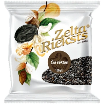 Čia sēklas 100g ZELTA RIEKSTS
