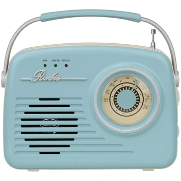 Setty Bluetooth speaker with radio, Retro P350, bl