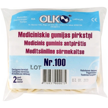 OLKO Gumijas pirkstiņi, N100
