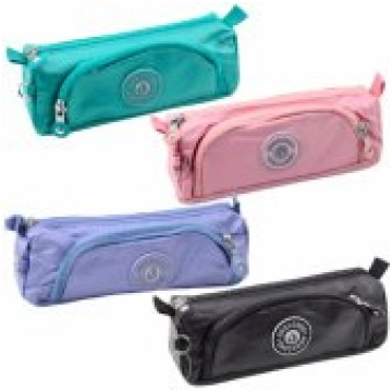 LEAN School Pencil Case Functional Two Pockets Pen