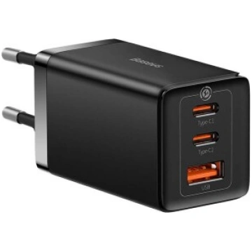 Baseus GaN5 Pro wall charger 2xUSB-C + USB, 65W (b