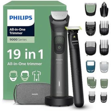 PHILIPS Multigroom Series 9000 19 gabaliņu bārdas 