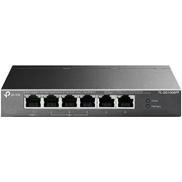 TP-LINK TL-SG1006PP 6-Port Gigabit Desktop Switch 