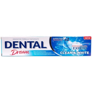 DENTAL Dream zobu pasta CLEAN & WHITE, 100 ml KF00