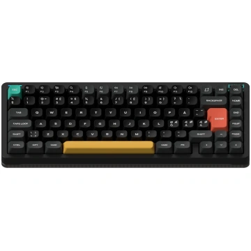 Nuphy Halo75 V2 mechanical keyboard, Obsidian Blac