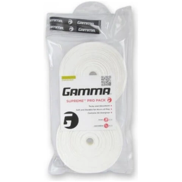 TENISA OVERGRIPS GAMMA SUPREME, 30 GAB, BALTS