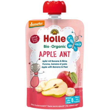 HOLLE Apple Ant Ābolu, banānu un bumbieru biezenis