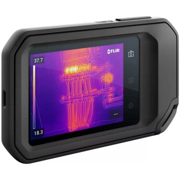Termokamera FLIR C-5 — sensors 160×120 px, 3" ekrā