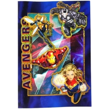 3D pop-up kartīte «Marvel Avengers», 22,5×15,5 cm,