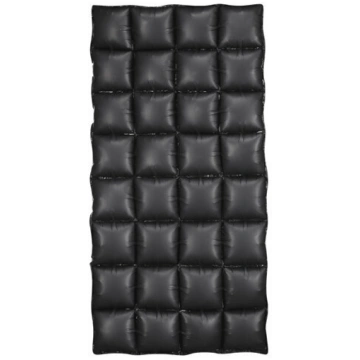 Folijas balona sienas aizkars, 55*110 cm, melns