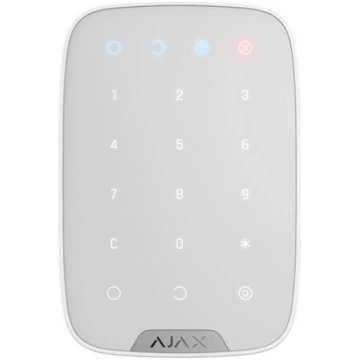 AJAX KeyPad Plus Wireless Touch Keyboard (white)