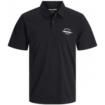 Jack & Jones Brandon Short Sleeve Polo Black - Pol