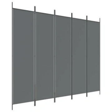 Telpas nodalījums, 5 daļu, antracīta, 250x200cm, a