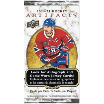 2024-25 Upper Deck Artifacts Hockey Blaster Pack