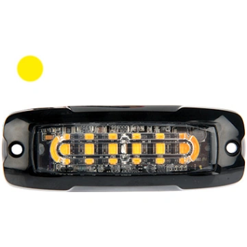 AXIXTECH LED horizontal signal lighthead, yellow 9