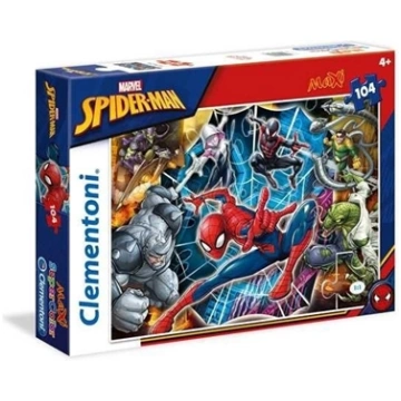 Clementoni Puzzle, 104 elementy Maxi - Spiderman (