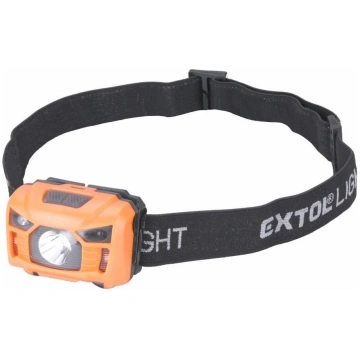 Extol - LED uzlādējamā galvas lampa ar sensoru LED