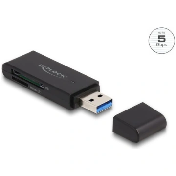 Delock Card Reader SuperSpeed USB 5 Gbps for SD an