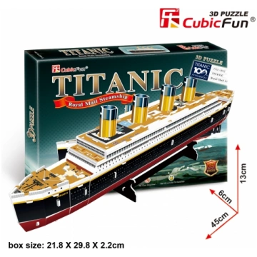 Titanic CubicFun T4012h 3D Puzzle 35 Pieces T4012H
