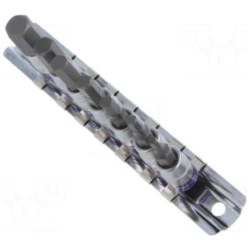 Socket: hex key-bit-set | 1/4" | 7pcs. KING TONY 2