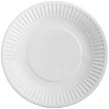 Kartona šķīvis 18cm 100 gab./pac
