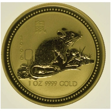 100 dollari Lunar I Topo 1996 Orovilla