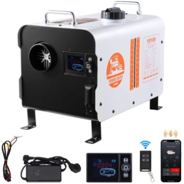 VEVOR 12V/24V/220V 8kW dīzeļa sildītājs ar Bluetoo