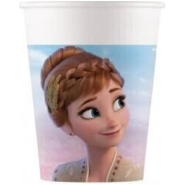 Papīra glāzes Frozen 2, 200 ml, 8 gb