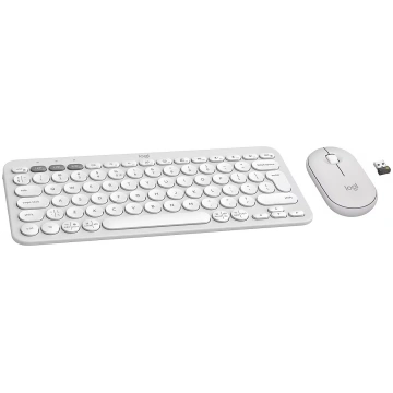 Logitech Pebble 2 Combo, White (920-012240) 920-01