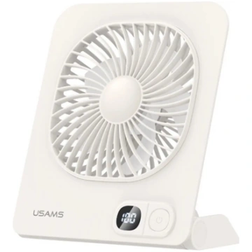 Usams magnētiskais galda ventilators, balts
