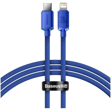 Baseus Crystal Shine 1,2 m USB-C uz iPhone Lightni