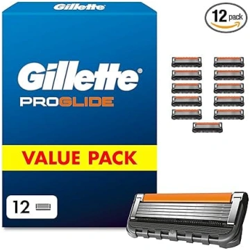 Gillette Proglide vīriešu skuvekļu asmeņi, 12 oriģ