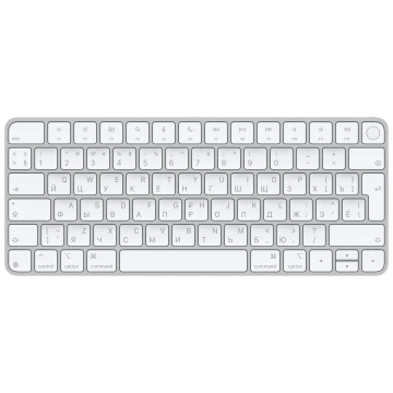 Apple Magic Keyboard ar Touch ID, Balta
