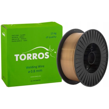 TORROS metināšanas stieple 0.8mm SG2, 15 kg