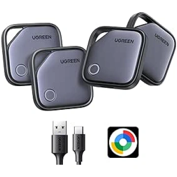 UGREEN FineTrack G 4-Pack with USB C Charging, Blu