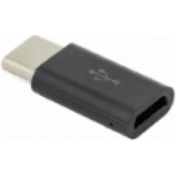 Sbox Micro USB 2.0 F. -> TYPE C M. black AD.USB-C 