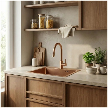 with kitchen faucet Rea